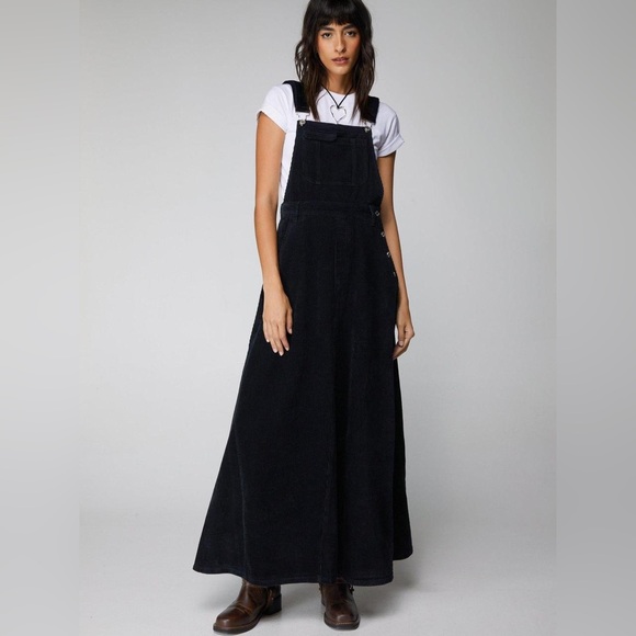 Nasty Gal Dresses & Skirts - Nasty gal Corduroy Overall Dress
